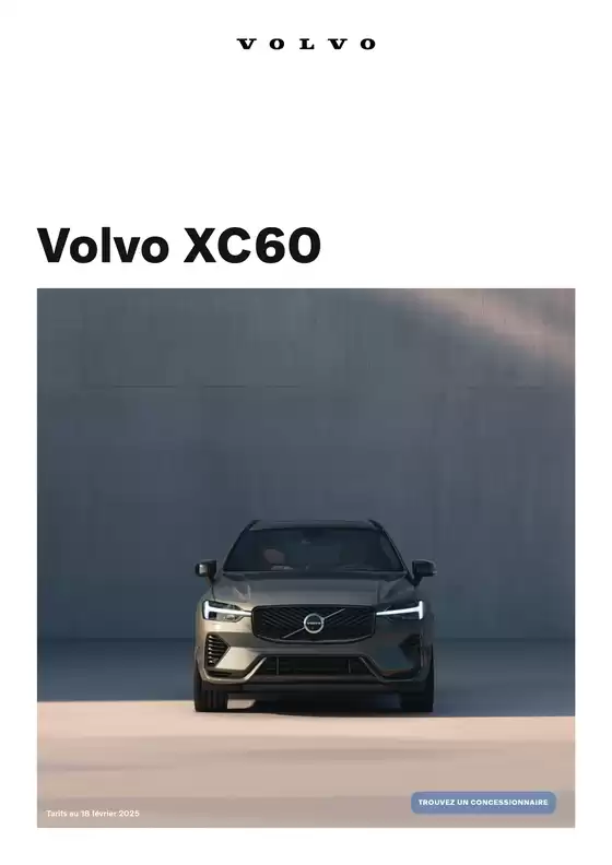 Catalogue VOLVO à Paris | Volvo XC60 | 2026-01-07T00:00:00.000Z - 2027-01-31T00:00:00.000Z