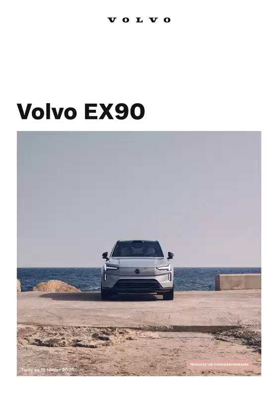 Catalogue VOLVO à Paris | Volvo EX90 | 2026-01-07T00:00:00.000Z - 2027-01-31T00:00:00.000Z