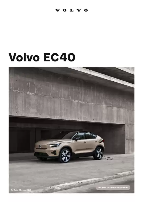 Catalogue VOLVO à Paris | Volvo EC40 | 2026-01-07T00:00:00.000Z - 2027-01-31T00:00:00.000Z