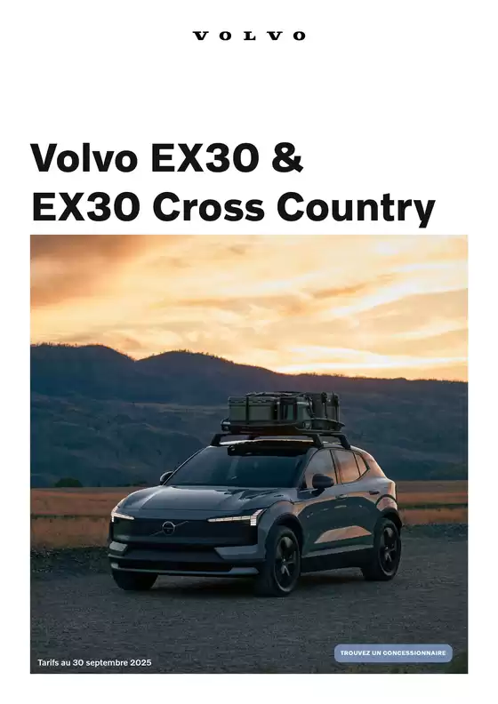 Catalogue VOLVO à Paris | Volvo EX30 & EX30 Cross Country | 2026-01-07T00:00:00.000Z - 2027-01-31T00:00:00.000Z