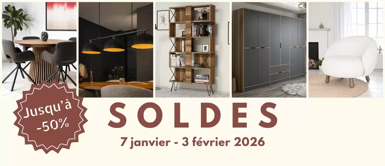 Catalogue Pier Import à Lyon | Promotions Pier Import : meubles et déco | 2026-01-07T00:00:00.000Z - 2026-02-03T00:00:00.000Z