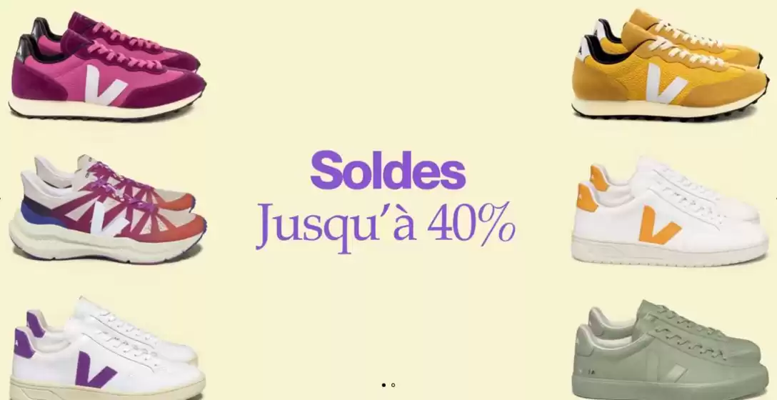 Catalogue Veja à Reims | SOLDES jusqu'à -40 % | 2026-01-07T00:00:00.000Z - 2026-02-03T00:00:00.000Z