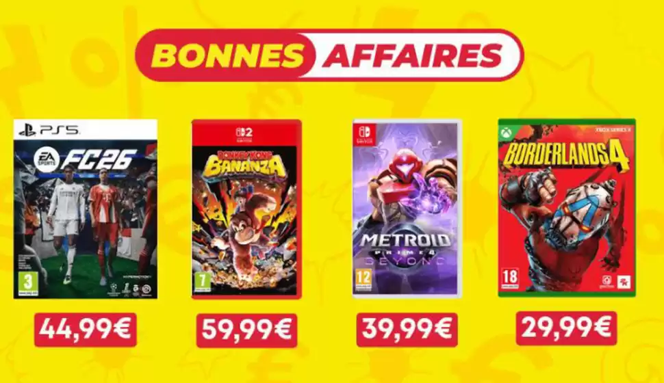 Catalogue Micromania à Bordeaux | Bonnes Affaires | 2026-01-07T00:00:00.000Z - 2026-01-26T00:00:00.000Z