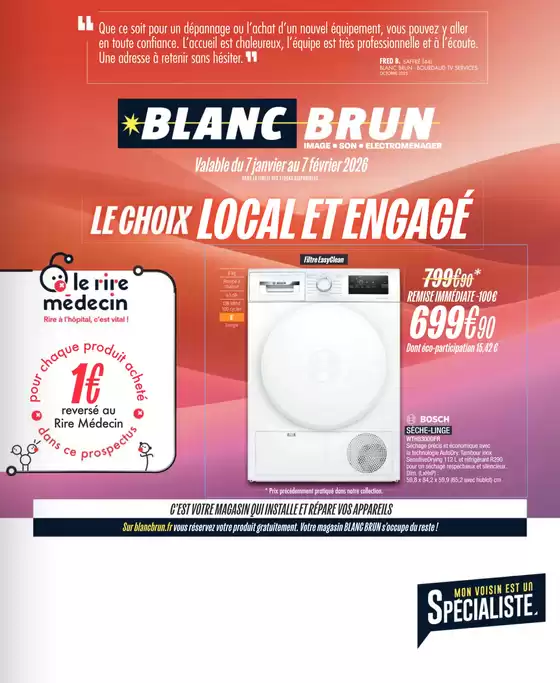Catalogue Blanc Brun à Richelieu | LE CHOIX LOCAL ET ENGAGÉ | 2026-01-07T00:00:00.000Z - 2026-02-07T00:00:00.000Z