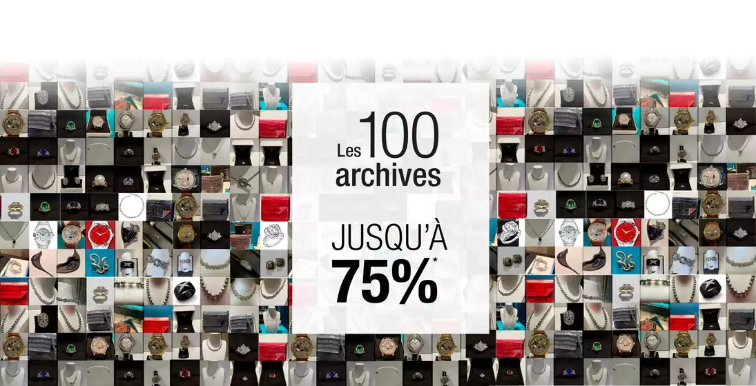 Catalogue Mauboussin à Templeuve | Les Archives JUSQU'À 75% | 2026-01-07T00:00:00.000Z - 2026-01-25T00:00:00.000Z
