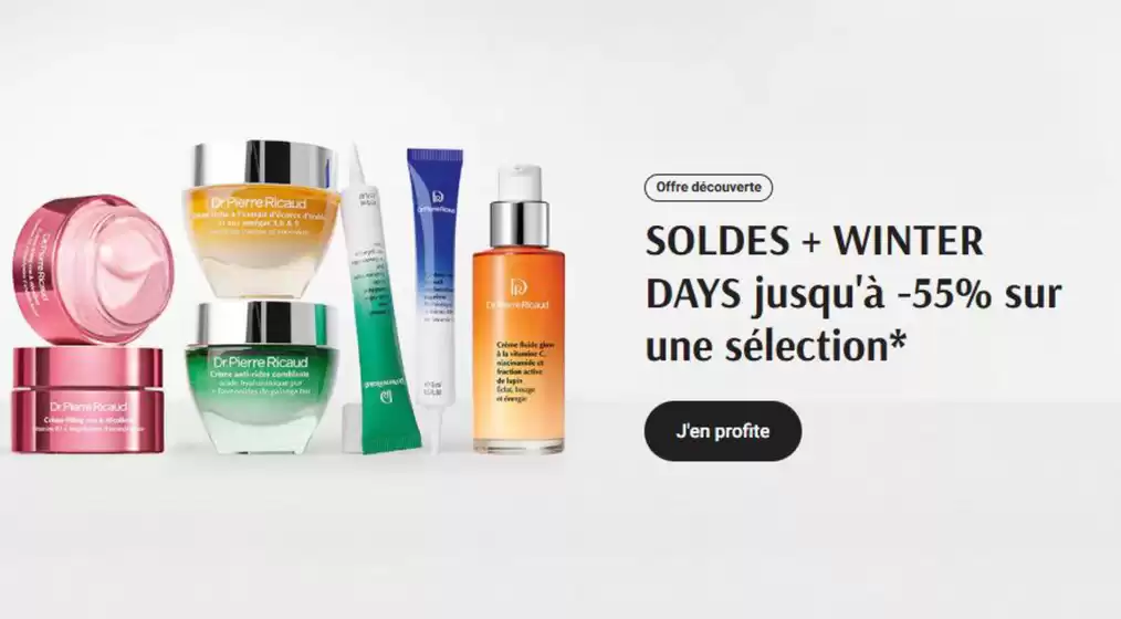 Catalogue Dr Pierre Ricaud à Aubenas | Soldes + Winter days Jusqu'à -55% | 2026-01-07T00:00:00.000Z - 2026-01-13T00:00:00.000Z