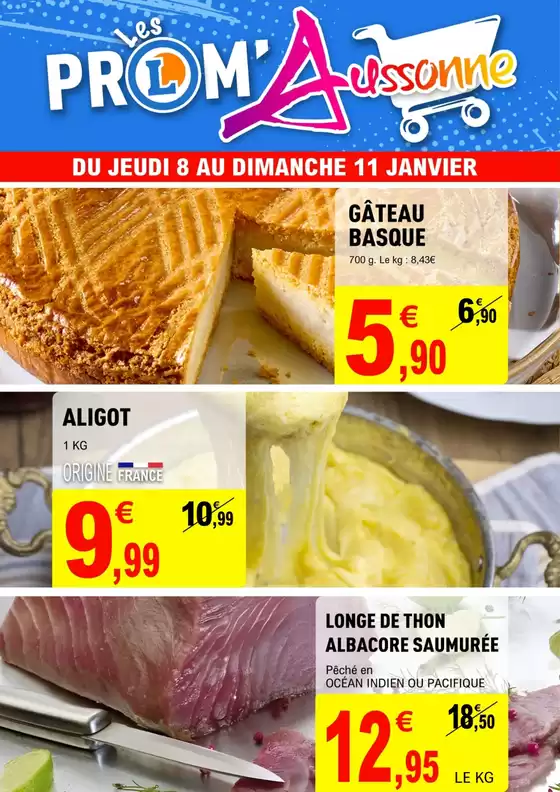 Catalogue E.Leclerc à Saint-Venant | PROM AUSSONNE SEM 02 | 2026-01-08T00:00:00.000Z - 2026-01-11T00:00:00.000Z