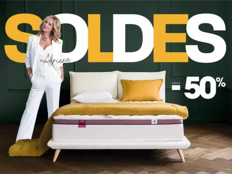 Catalogue France Literie à Noyelles-Godault | SOLDES jusqu'à -50 % | 2026-01-08T00:00:00.000Z - 2026-02-03T00:00:00.000Z