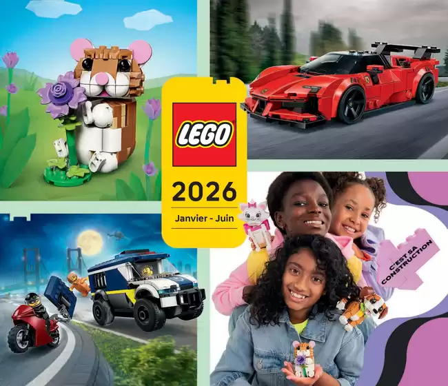 Catalogue LEGO à Ploumagoar | Janvier - Juin 2026 | 2026-01-09T00:00:00.000Z - 2026-06-30T00:00:00.000Z