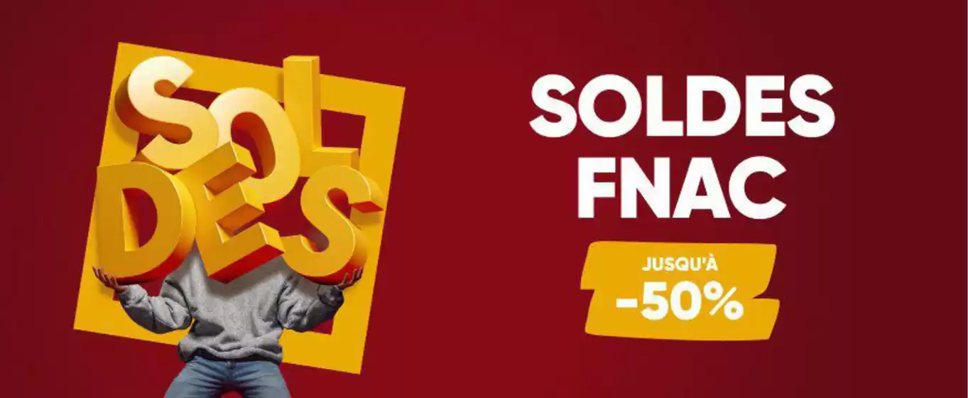 Catalogue Fnac à Culoz | Soldes | 2026-01-09T00:00:00.000Z - 2026-02-03T00:00:00.000Z