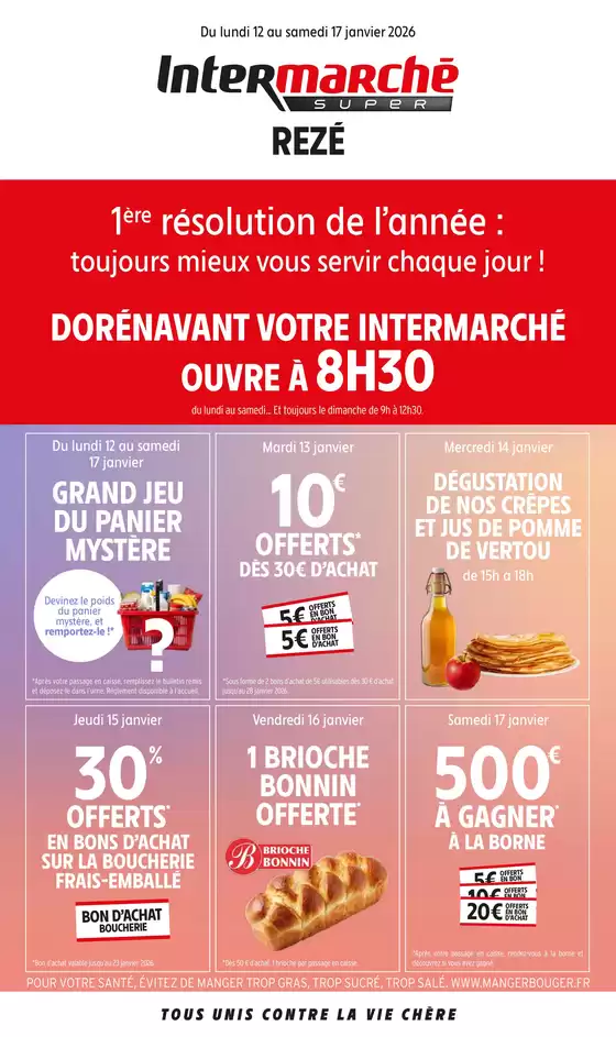 Catalogue Intermarché à Salon-de-Provence | PROS LOCAL - 04813 Rezé | 2026-01-12T00:00:00.000Z - 2026-01-17T00:00:00.000Z