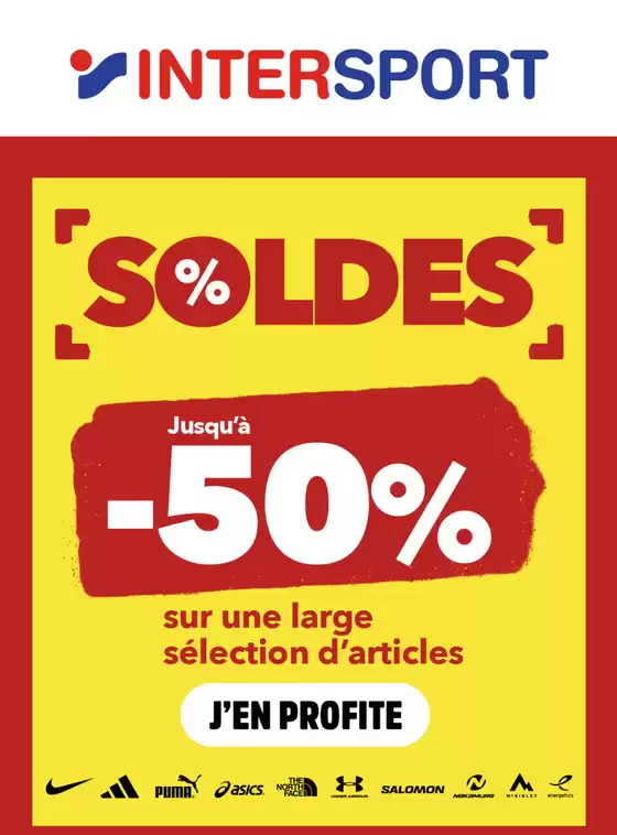 Catalogue Intersport à Serris | SOLDES jusqu'à -50 % | 2026-01-12T00:00:00.000Z - 2026-02-03T00:00:00.000Z