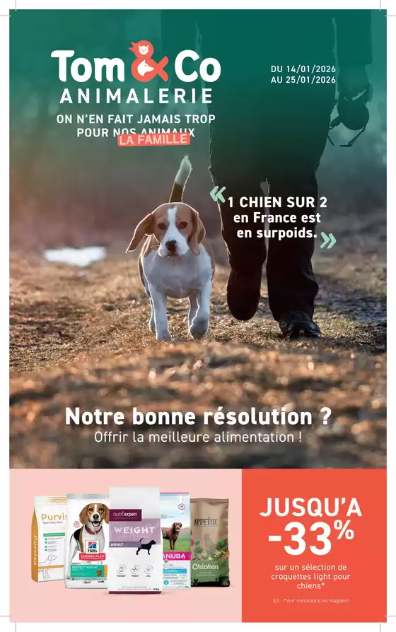 Catalogue Tom&Co à Espartignac | Offrir la meilleure alimentation ! | 2026-01-12T00:00:00.000Z - 2026-01-25T00:00:00.000Z