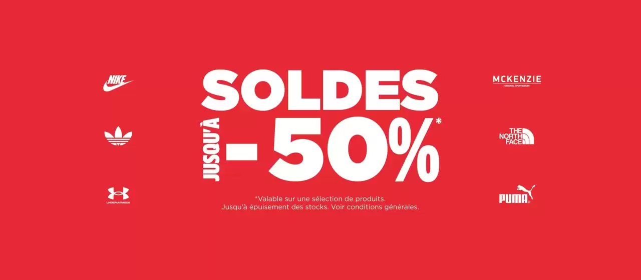 Catalogue JD Sports à Charenton-le-Pont | SOLDES jusqu'à -50 % | 2026-01-12T00:00:00.000Z - 2026-02-03T00:00:00.000Z
