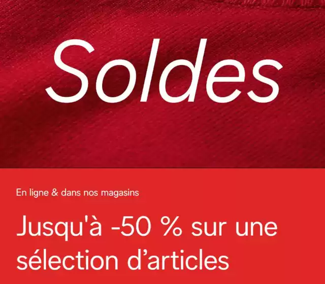 Catalogue C&A | Jusqu'à -50 % sur une sélection d’articles | 2026-01-13T00:00:00.000Z - 2026-02-03T00:00:00.000Z