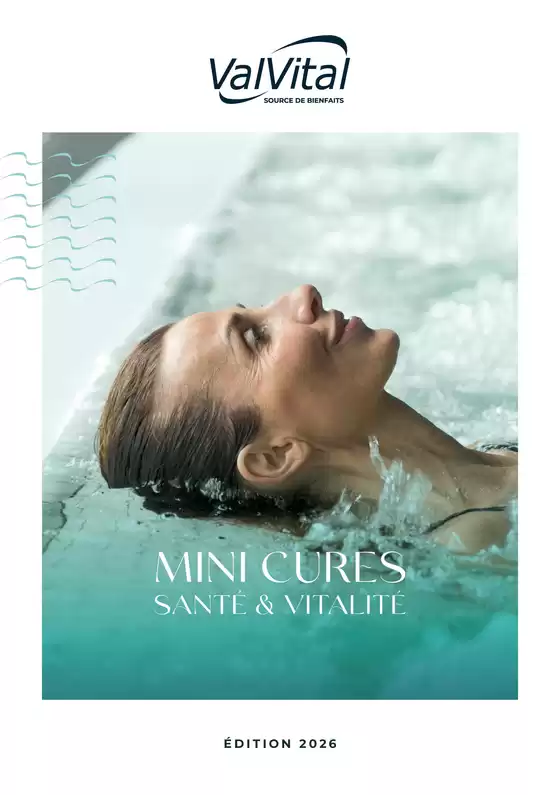Catalogue ValVital à Menton | ValVital Brochure Mini Cures 2026 | 2026-01-13T00:00:00.000Z - 2026-01-31T00:00:00.000Z