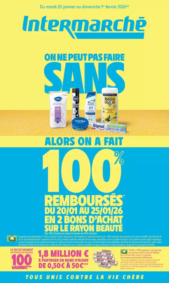 Catalogue Intermarché à Angers | TF JANVIER 4 | 2026-01-20T00:00:00.000Z - 2026-02-01T00:00:00.000Z