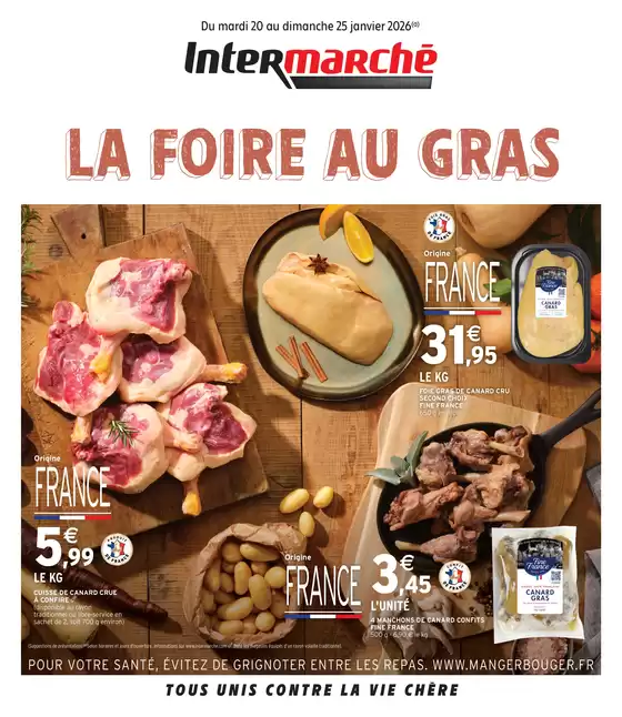 Catalogue Intermarché Hyper à Saint-Benoît (Vienne) | S04 - R06 - FOIRE AU GRAS | 2026-01-20T00:00:00.000Z - 2026-01-25T00:00:00.000Z