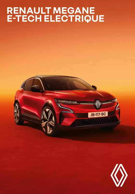 Catalogue Renault à La Roche-sur-Yon | RENAULT MEGANE E-TECH ELECTRIQUE | 2026-01-14T00:00:00.000Z - 2027-01-31T00:00:00.000Z