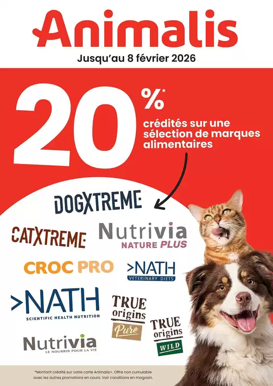 Catalogue Animalis à Dampierre-les-Bois | Promotions | 2026-01-14T00:00:00.000Z - 2026-02-08T00:00:00.000Z