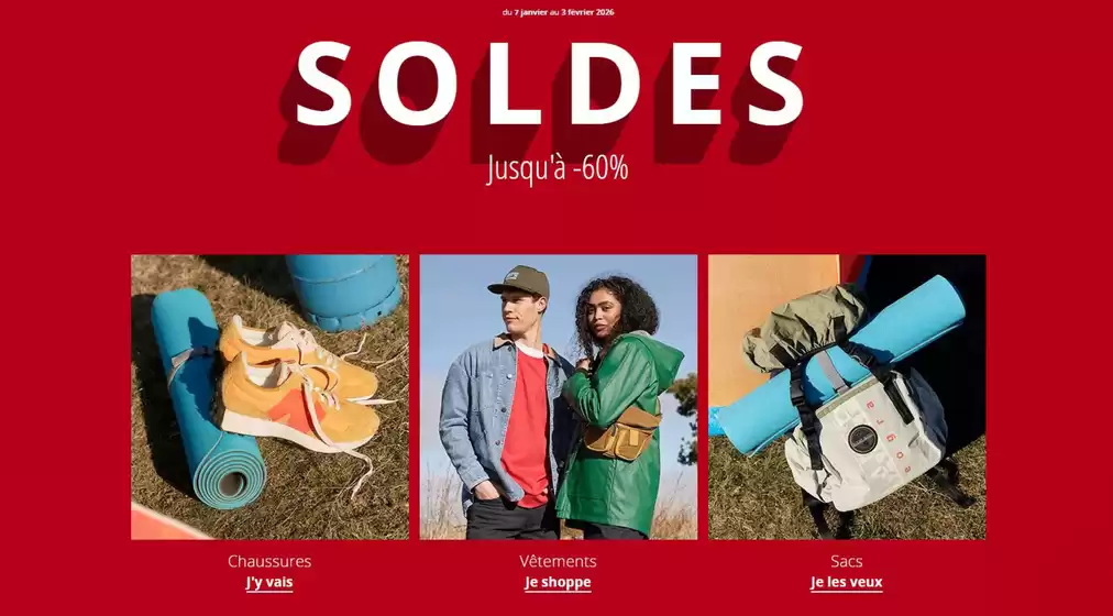 Catalogue Spartoo à Wasquehal | SOLDES jusqu'à -60 % | 2026-01-14T00:00:00.000Z - 2026-02-03T00:00:00.000Z