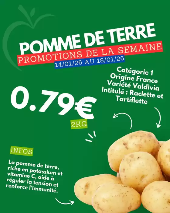 Catalogue marché frais Géant à Saint-Benoît (Vienne) | Saveurs du quotidien chez Marché Frais ! | 2026-01-14T00:00:00.000Z - 2026-01-18T00:00:00.000Z