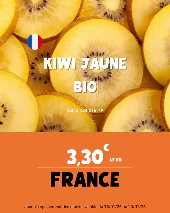 Catalogue Nous anti gaspi | Notre délicieuse sélection de fruits et légumes en promo cette semaine | 2026-01-16T00:00:00.000Z - 2026-01-20T00:00:00.000Z