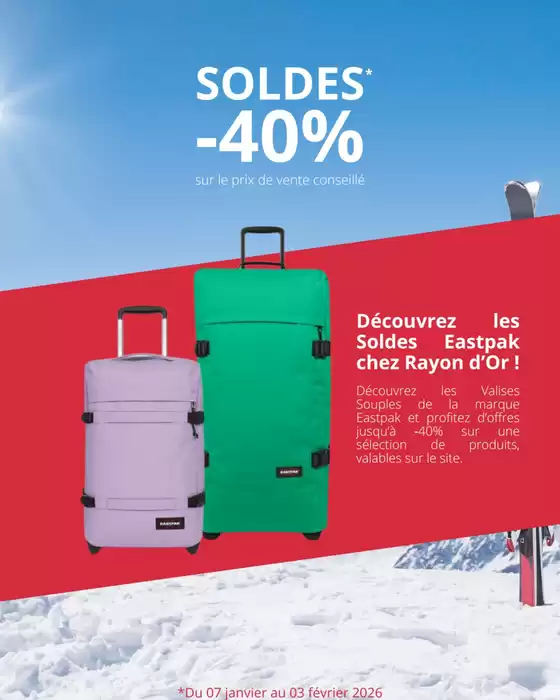 Catalogue Rayon d'Or à Neuilly-sur-Seine | C’est le moment de s’équiper pour vos prochaines aventures !  | 2026-01-16T00:00:00.000Z - 2026-02-03T00:00:00.000Z