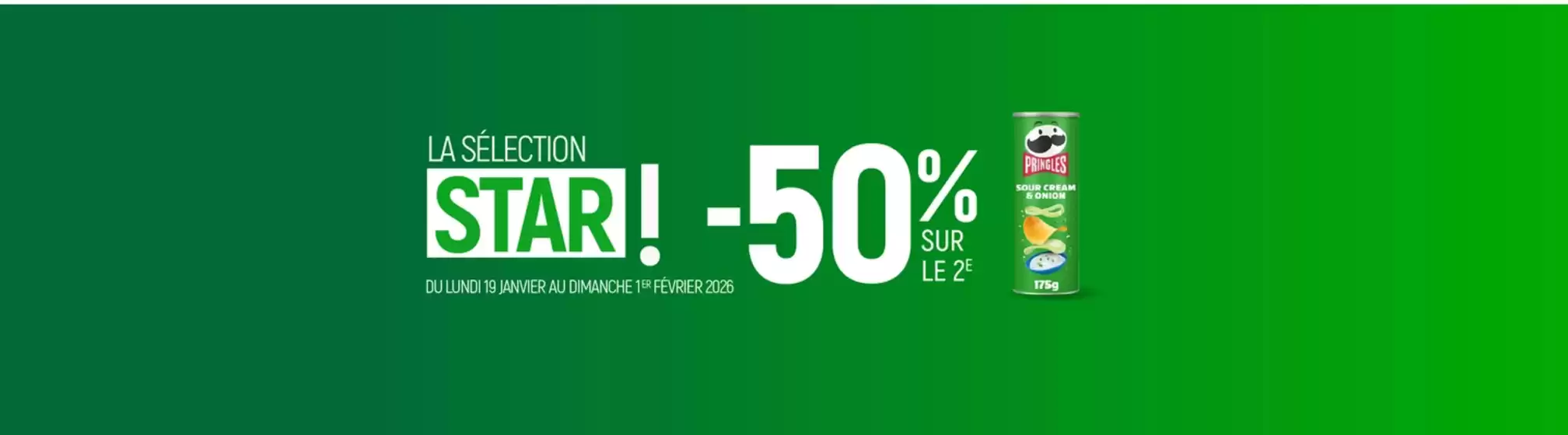 Catalogue Petit Casino à Marseille | La sélection star ! -50% SUR LE 2EME | 2026-01-19T00:00:00.000Z - 2026-02-01T00:00:00.000Z