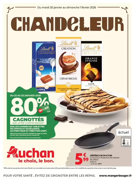 Catalogue Auchan Hypermarché à La Roche-sur-Foron | Chandeleur produits frais | 2026-01-20T00:00:00.000Z - 2026-02-01T00:00:00.000Z
