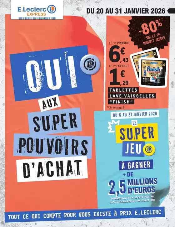 Catalogue E.Leclerc à  | EVENEMENT 3 - EXPRESS | 2026-01-06T00:00:00.000Z - 2026-01-31T00:00:00.000Z
