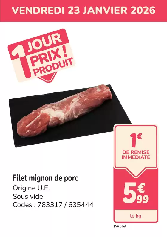 Catalogue Promocash | PROMO filet mignon | 2026-01-23T00:00:00.000Z - 2026-01-23T00:00:00.000Z