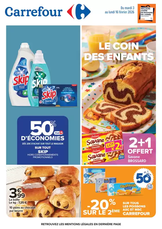 Catalogue Carrefour Drive à Avignon | LE COIN DES ENFANTS | 2026-02-03T00:00:00.000Z - 2026-02-16T00:00:00.000Z