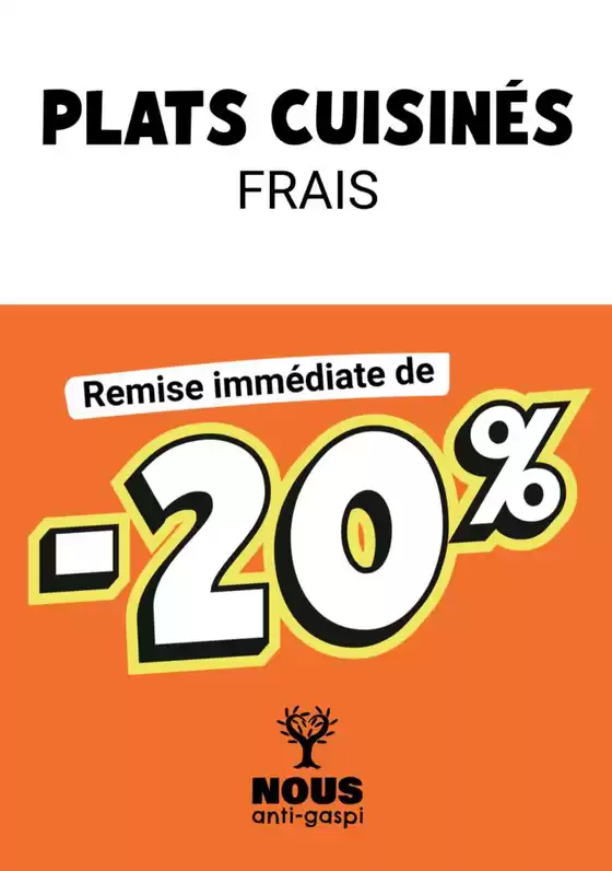 Catalogue Nous anti gaspi à Paris | Remise immédiate sur les plats cuisinés jusqu'au 25 janvier ! | 2026-01-22T00:00:00.000Z - 2026-01-25T00:00:00.000Z