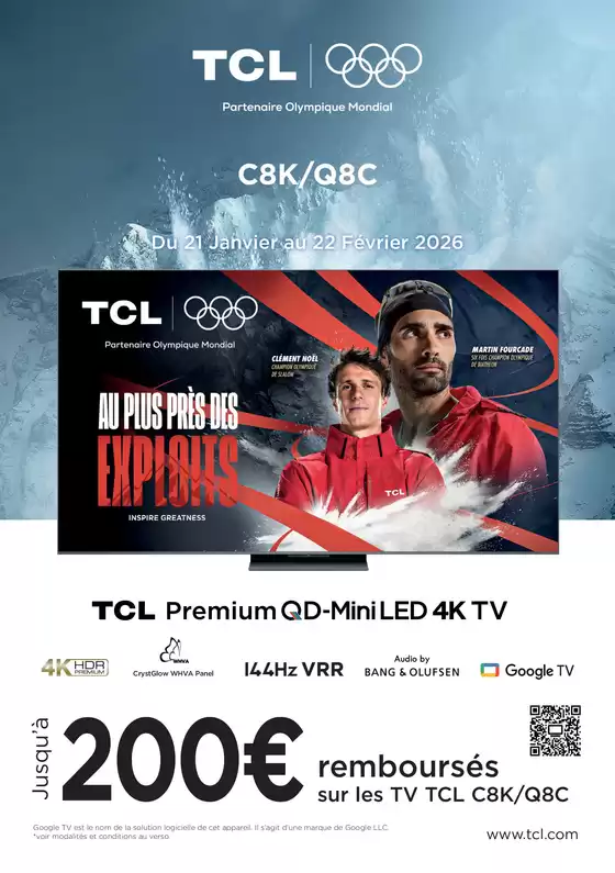 Catalogue Group Digital à Vouneuil-sous-Biard | TCL TV C8K/Q8C | 2026-01-21T00:00:00.000Z - 2026-02-22T00:00:00.000Z