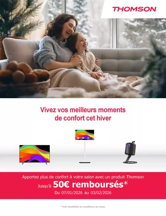 Catalogue MDA à Vouneuil-sous-Biard | 4883 Thomson ODR Q1 2026 Vivez vos meilleurs moments | 2026-01-07T00:00:00.000Z - 2026-02-03T00:00:00.000Z