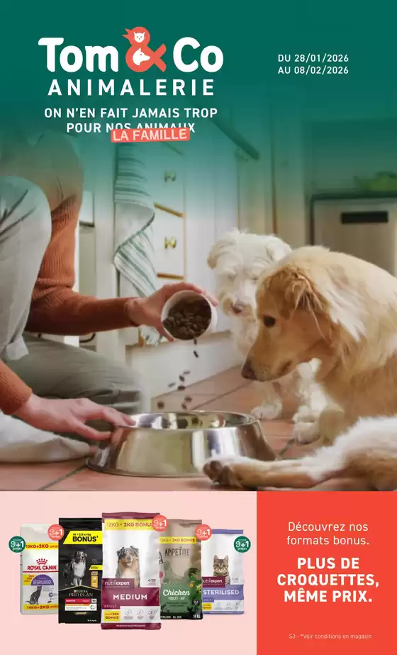 Catalogue Tom&Co à Bondy | On n'en fait jamais trop pour la famille | 2026-01-26T00:00:00.000Z - 2026-02-08T00:00:00.000Z
