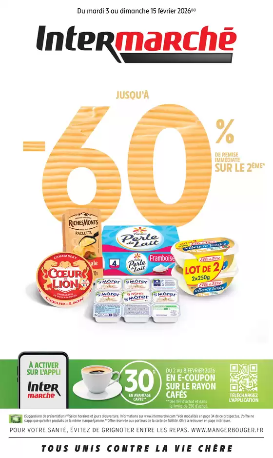Catalogue Intermarché à Paris | GEN FEVRIER 2 + CAHIER REGION | 2026-02-03T00:00:00.000Z - 2026-02-15T00:00:00.000Z
