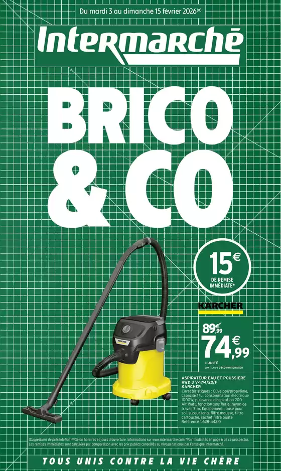 Catalogue Intermarché à Paris | EVEN BRICOLAGE DECORATION | 2026-02-03T00:00:00.000Z - 2026-02-15T00:00:00.000Z