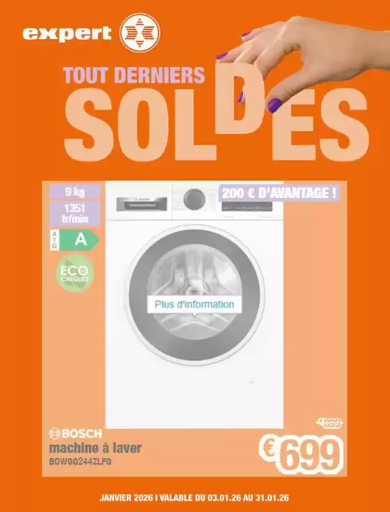 Catalogue Expert à Paris | Soldes | 2026-01-27T00:00:00.000Z - 2026-01-31T00:00:00.000Z