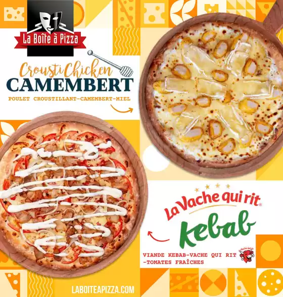 Catalogue La Boîte à Pizza à Muret | Nos offres menu! | 2026-01-27T00:00:00.000Z - 2026-03-30T00:00:00.000Z