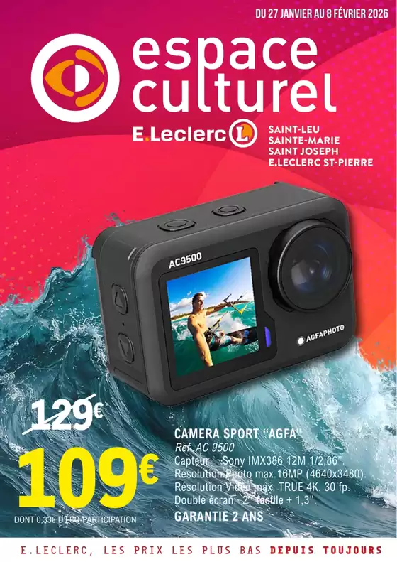 Catalogue E.Leclerc à Chasseneuil-sur-Bonnieure | 26C903LR | 2026-01-27T00:00:00.000Z - 2026-02-08T00:00:00.000Z