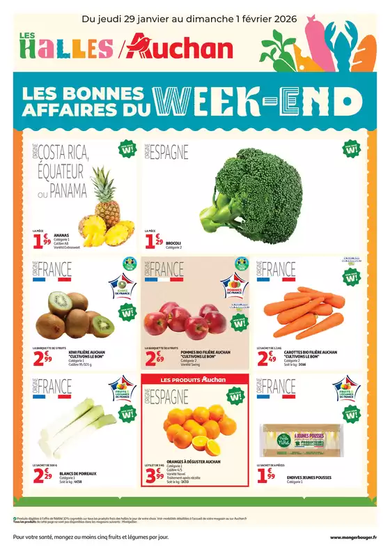 Catalogue Auchan Hypermarché à Siros | Les bons plans du week-end dans votre hyper ! | 2026-01-29T00:00:00.000Z - 2026-02-01T00:00:00.000Z