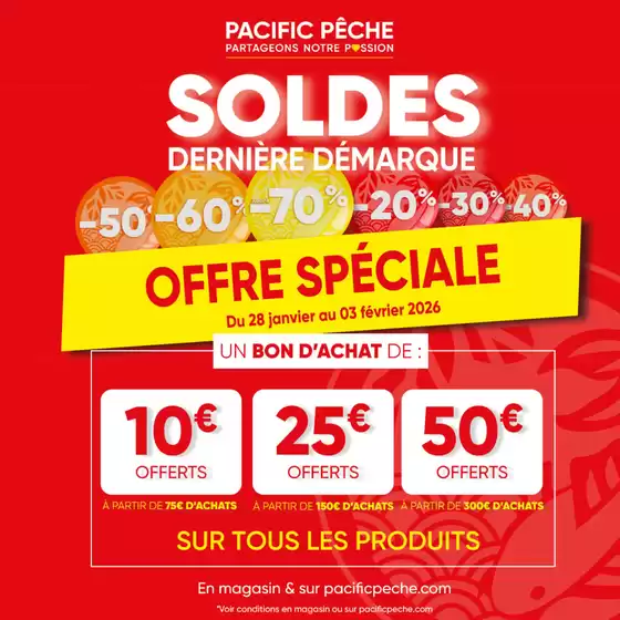 Catalogue Pacific Pêche à Gagny | SOLDES Dernière Démarque  | 2026-01-28T00:00:00.000Z - 2026-02-03T00:00:00.000Z