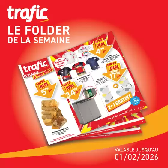 Catalogue Trafic à Caen | NOUVEAU FOLDER DISPONIBLE ! | 2026-01-28T00:00:00.000Z - 2026-02-01T00:00:00.000Z