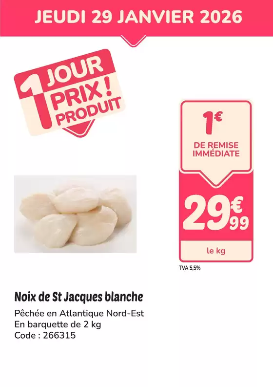 Catalogue Promocash | PROMO noix de St Jacques | 2026-01-29T00:00:00.000Z - 2026-01-29T00:00:00.000Z