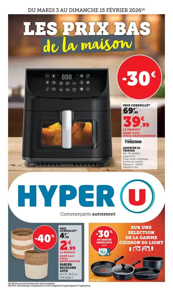 Catalogue Hyper U à Nice | Spécial Maison | 2026-02-03T00:00:00.000Z - 2026-02-15T00:00:00.000Z