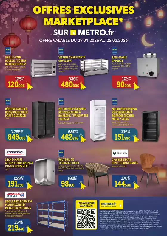 Catalogue Metro à Moisselles | Offres Exclusives Marketplace | 2026-01-29T00:00:00.000Z - 2026-02-25T00:00:00.000Z