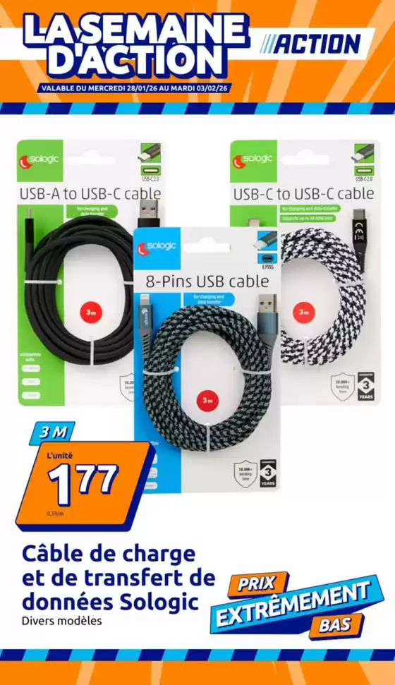 Catalogue Action à Barjouville | La semaine d'Action | 2026-01-29T00:00:00.000Z - 2026-02-03T00:00:00.000Z