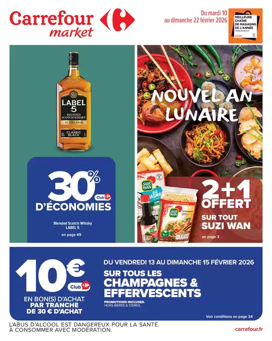 Catalogue Carrefour Drive | NOUVEL AN LUNAIRE | 2026-02-10T00:00:00.000Z - 2026-02-22T00:00:00.000Z